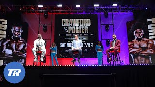 Terence Crawford vs Shawn Porter Final Press Conference [upl. by Ecile]