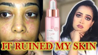 Laikou Japan Sakura Serum REVIEW  WORST SKIN CARE PRODUCT IN MARKET [upl. by Deanne]