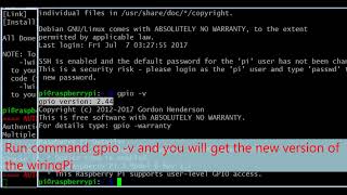 lesson 3 Prepare GPIO ToolWiringPi Utility [upl. by Tedder]