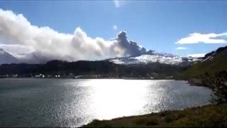 Volcán Copahue vista panorámica [upl. by Nnayram]