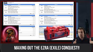 How to MAX AND MAXIMIZE the Ezra Exile conquest in SWGOH [upl. by Nyleimaj261]