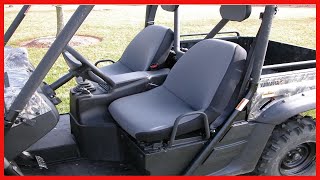 Great product  Rugged Ridge 6321009 Neoprene Seat Cover Yamaha Rhino UTV  Gray [upl. by Silverts27]