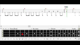 KNOW KNOW KNOW  DOES  ベース TAB Bass [upl. by Eniawed]