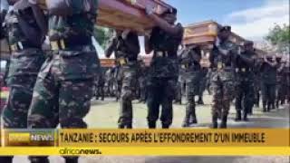 🇹🇿 Tanzanie  au moins 16 morts dans leffondrement dun immeuble à Dar es Salaam [upl. by Charmian903]