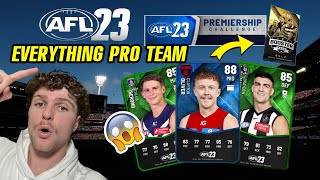 AFL23 PRO TEAM Ultimate Team EVERYTHING YOU NEED TO KNOW [upl. by Moor]