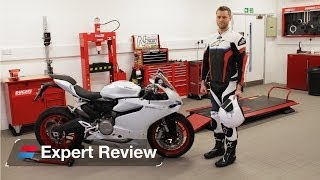 2014 Ducati 899 Panigale bike review [upl. by Furlong231]