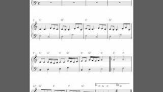 Eine Kleine Nachtmusik easy piano sheet music score [upl. by Inele]