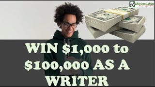 Top 10 Creative Writing Competitions for Writers  WIN UP to 100000 [upl. by Akinahs705]