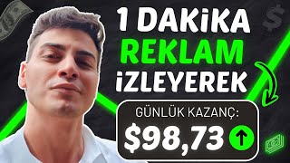 YENİ SİTE 1 DAKİKALIK REKLAM İZLEYEREK 8 PARA KAZAN 💰 İnternetten Para Kazanma Yolları [upl. by Jaycee523]