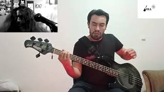 EXMORTUSImmortality Made Flesh bass Cover [upl. by Llekram]