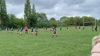 Halton Farnworth Hornets U14s Girls v Leigh Miners Blacks U14S  Semi Final 🏆 [upl. by North]