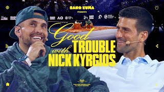 NICK KYRGIOS vs NOVAK DJOKOVIC  Mens Tennis Stars FULL CONVERSATION from the Australian Open [upl. by Dnomyar839]