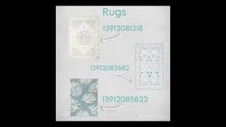 Rug decal codes for bloxburg berryave bloxburg decalcodes [upl. by Starinsky]