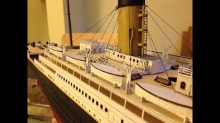 Titanic model build 1200 [upl. by Alexa]