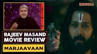 Marjaavaan Movie Review by Rajeev Masand हिंदी  Sidharth Malhotra  Riteish Deshmukh  SHOWSHA [upl. by Halliday]