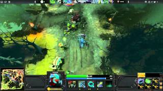 DotA 2 First Blood Gameplay [upl. by Nnylharas]