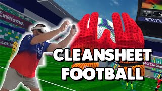 Virtual Reality Goalkeeper  Cleansheet Football on the Meta Quest 3 [upl. by Debbee]