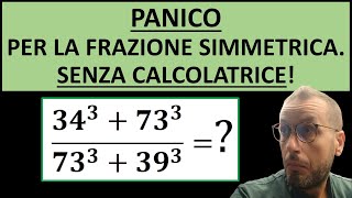 IL PROBLEMA DELLA FRAZIONE SIMMETRICA [upl. by Zadack]