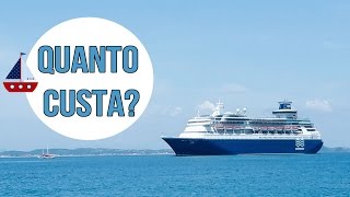 QUANTO CUSTA VIAJAR DE CRUZEIRO [upl. by Anawak709]