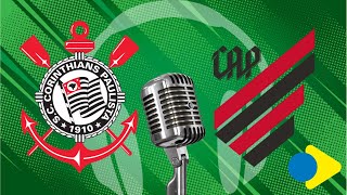 🔴🎬 Ao vivo Corinthians X AthleticoPR  Campeonato Brasileiro  17102024 [upl. by Eiramanit]