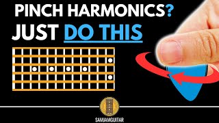 How to Play Pinch Harmonics on Guitar the Correct WayEVERY TIME [upl. by Euqinomod]