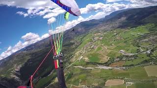 PARAGLIDING ORGANYA SPRING 2017 UTURN BLACKOUT [upl. by Beera]