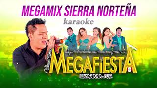 Megamix Sierra Norteña  Megafiesta  Karaoke [upl. by Schoenberg223]