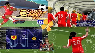 Supa Strikas Efootball 2024  PPSSPP MOD [upl. by Sasha496]