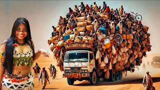 19 Most Dangerous Overloaded Vehicles Caught On Camera [upl. by Zennie334]