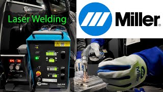 Hands On With The Miller OptX 2kW Laser Welder [upl. by Pallaton]