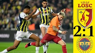 Highlights Lille vs Fenerbahce  21  UEFA champions league qualifying Third Round 2024  I Kahavc [upl. by Ferdinand557]