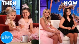 Then and Now Sophia Grace and Rosie’s First and Last Appearances on The Ellen Show [upl. by Anival322]