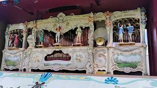 Fairground Organ at the Lincolnshire Steam and Vintage Rally 2023 [upl. by Witcher414]