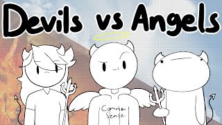 Devils Vs Angels w Jaiden Animations amp TheOdd1sOut [upl. by Gisele20]