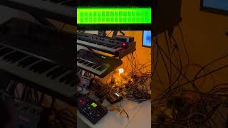 Quasimidi Sirius pattern 016 with Digitakt amp Mbase livesynthjam electronicmusic synthesizer 6 [upl. by Otreblasiul]