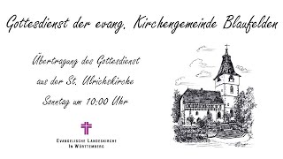 Gottesdienst Sonntag 28072024 [upl. by Eetse]