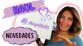 HAUL NOVEDADES Y REPOS MAQUILLALIA [upl. by Nsaj773]