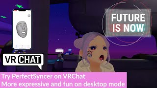 Try PerfectSyncer on VRChat  more expressive and fun on desktop mode with PerfectSync [upl. by Allez]