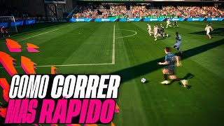 Como Regatear Y Correr MAS Rapido TUTORIAL FIFA 22  Truco CHETADO Speed Boost Explosive Sprint [upl. by Ymmij]