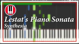 Lestats Piano Sonata  Synthesia version [upl. by Nnylekoorb]