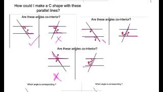 CoInterior Angles on Parallel Lines [upl. by Littlejohn765]