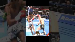 Buakaw Banchameks foot sweep to knee against Mike Zambidis in K1 kickboxing muaythai k1 mma [upl. by Moraj]