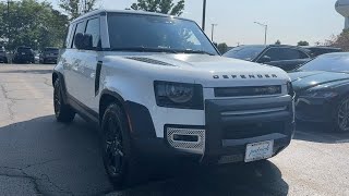 2021 Land Rover Defender110 Naperville Aurora Burr Ridge Lombard Tinely Park Chicago JP5072 [upl. by Naic]