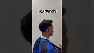 High Taper Fade barbershop hightaper hairstyle menshaircut fadebarber masukberanda [upl. by Corson459]