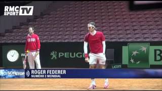 Tennis  Qui c’est le plus fort en Coupe Davis  Evidemment c’est Federer  2111 [upl. by Grote]