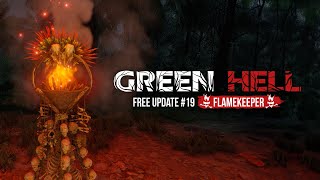 Green Hell Free Update 19  Flamekeeper  Release Trailer [upl. by Aissyla]