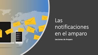 Notificaciones en el amparo [upl. by Olnay]