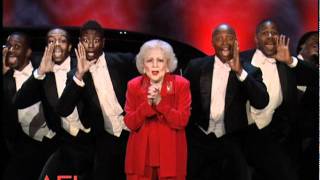 Betty White Surprises Morgan Freeman at the 39th AFI Life Achievement Award [upl. by Roumell]