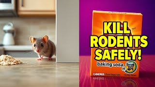 Kill Mice amp Rats Rodents Safely  How to Use Baking Soda for Effective Pest Control at Home [upl. by Zaremski]