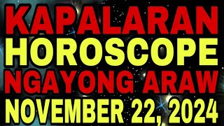 KAPALARAN HOROSCOPE NGAYONG ARAW AT CHINESE HOROSCOPE NOVEMBER 21 2024  LUCKY NUMBERS AND COLORS [upl. by Pontias]